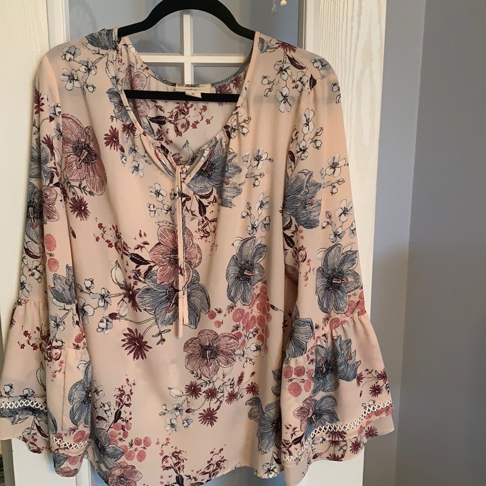 Bohemian Pale Pink Shirt
